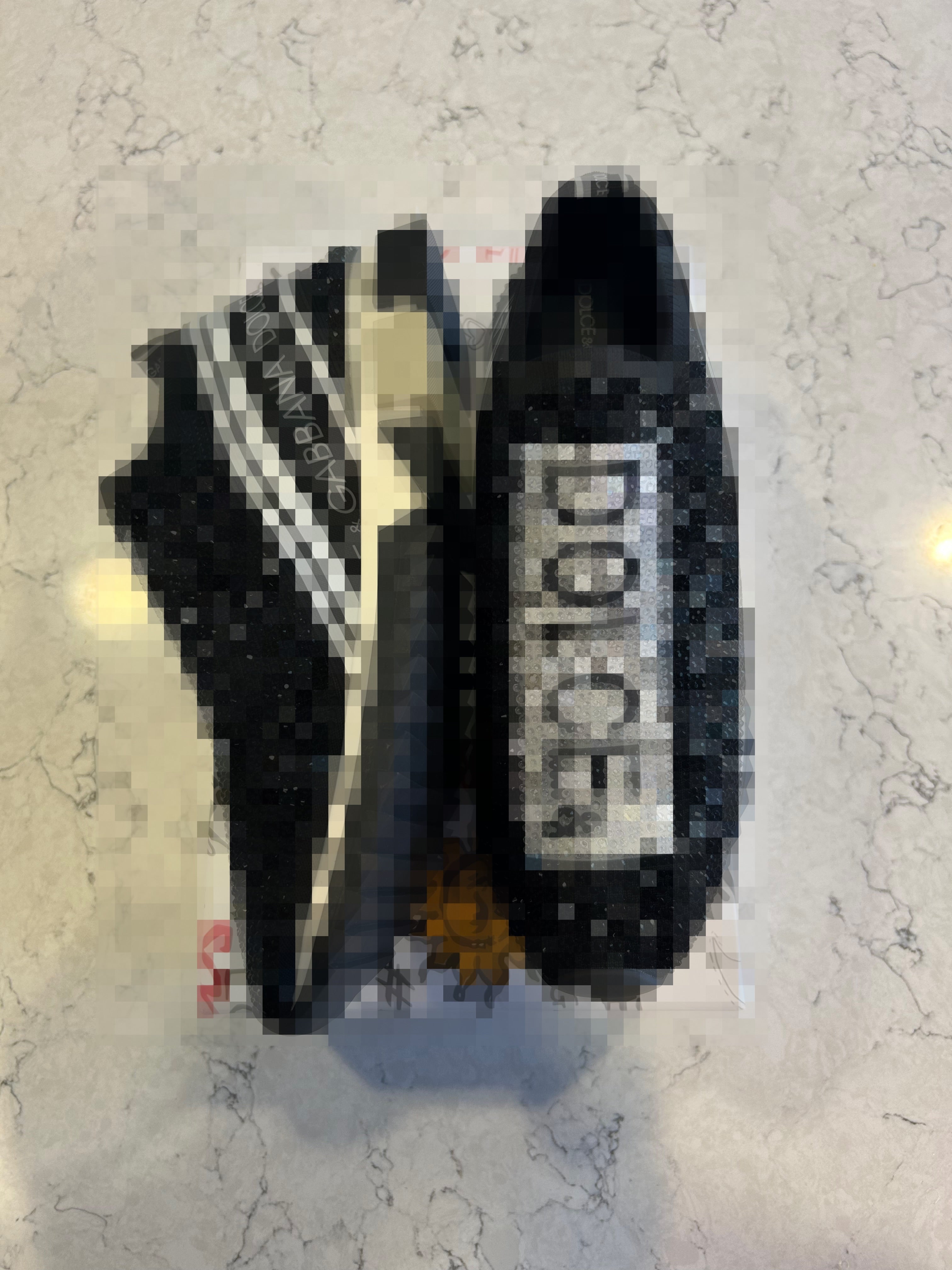 Black & White DG Sneakers