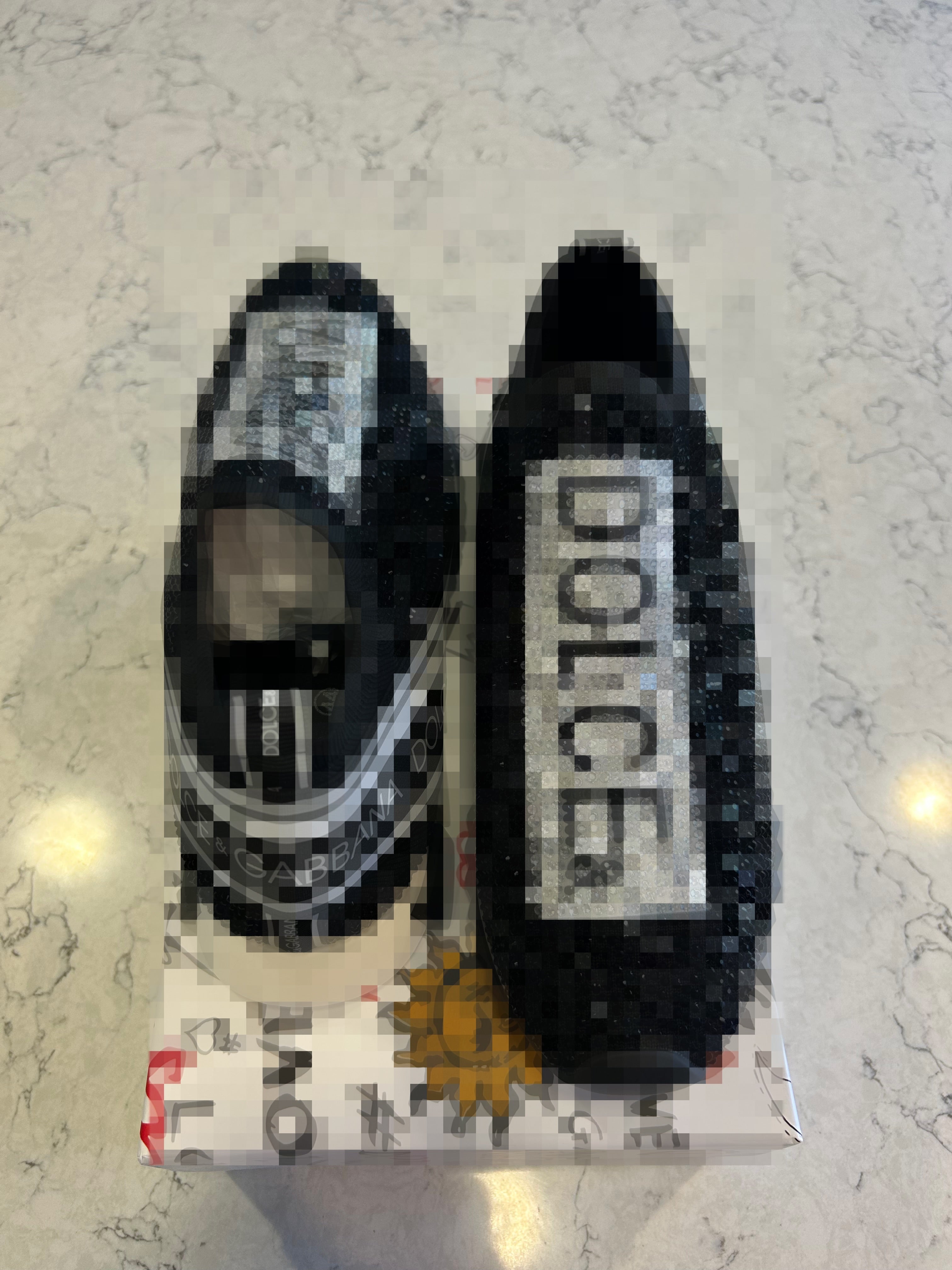 Black & White DG Sneakers