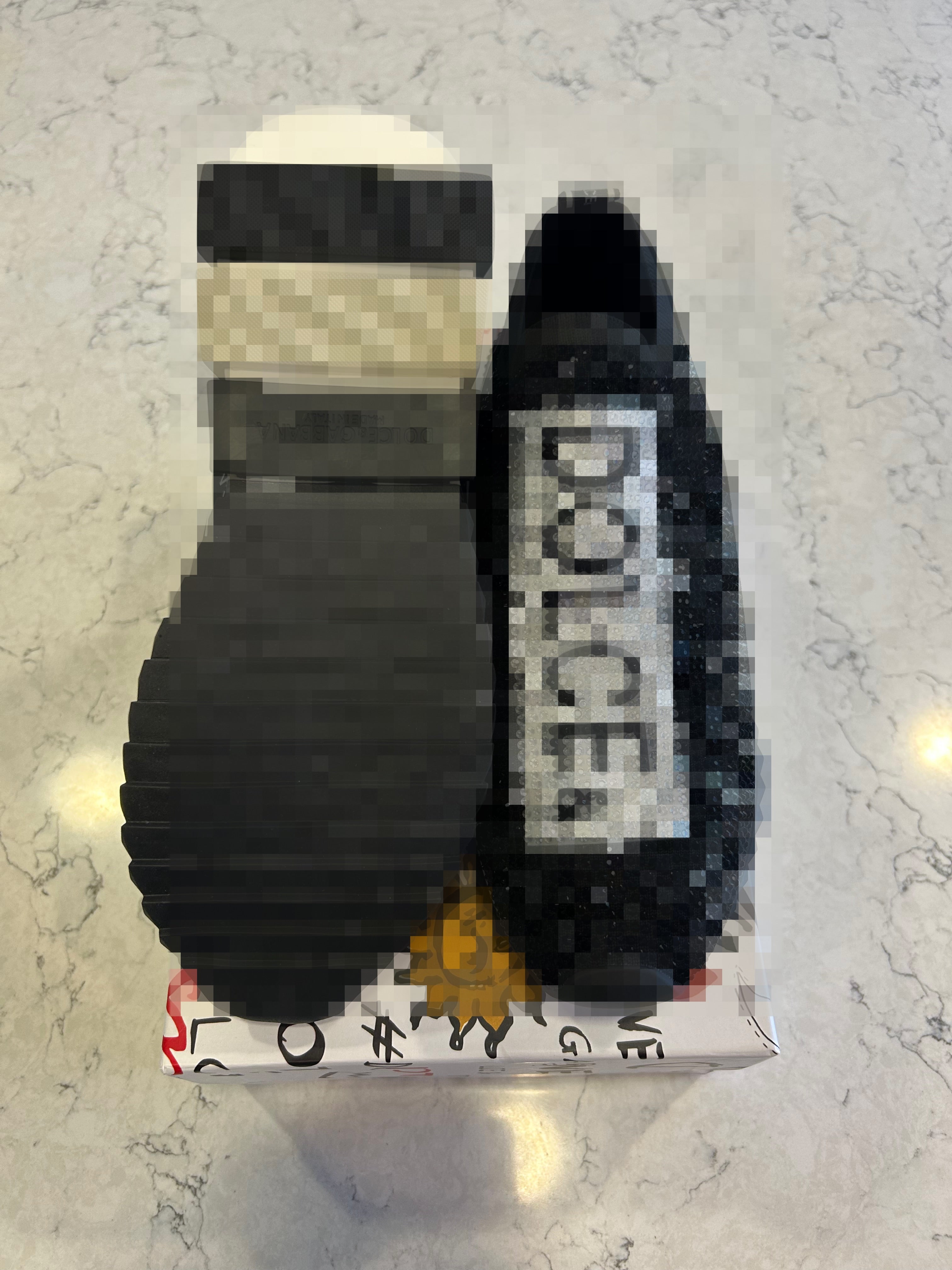 Black & White DG Sneakers