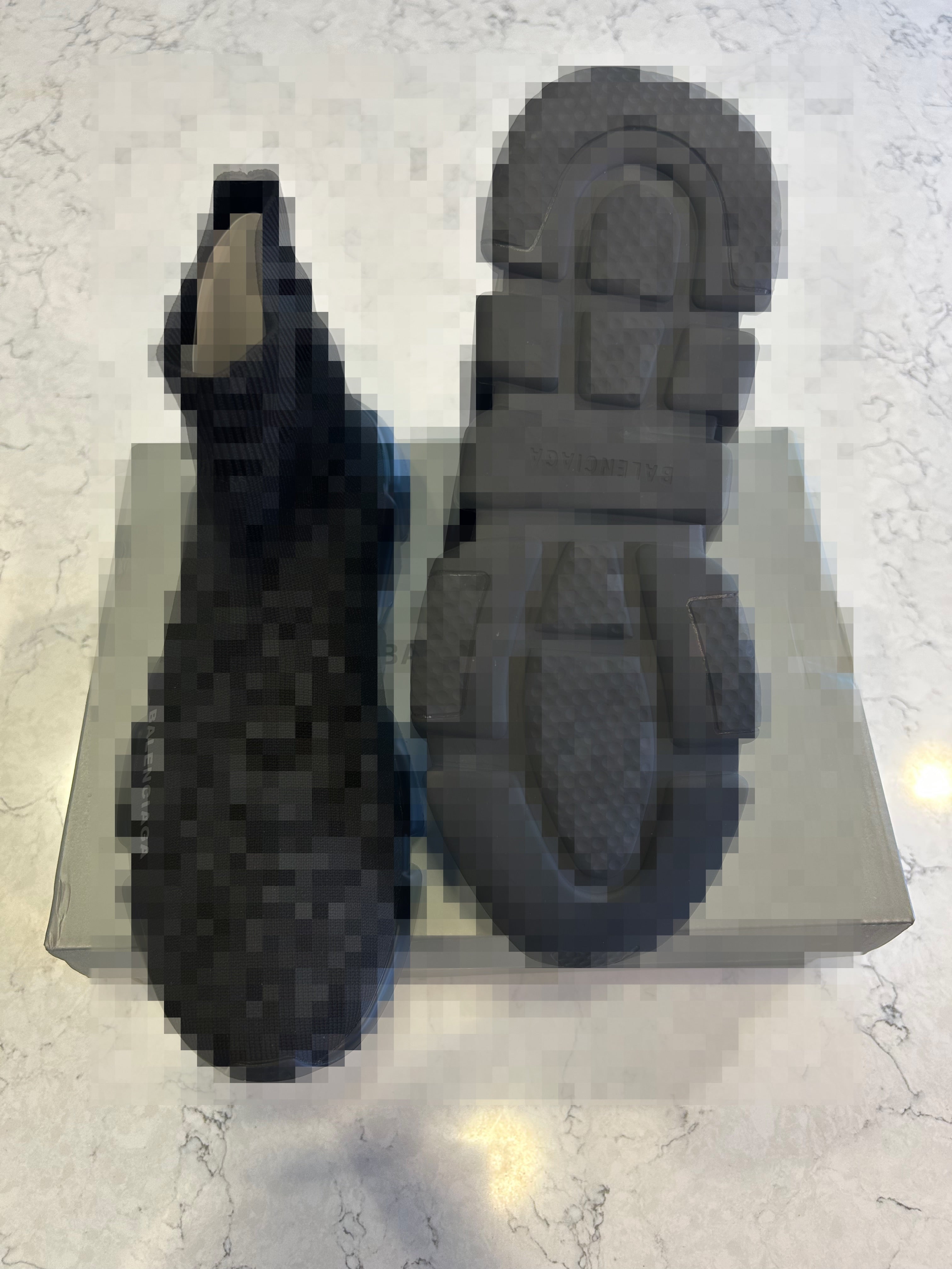 Black B Shoes